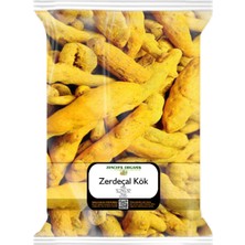 Zencefil Organik Kök Zerdeçal 500 Gr. Kurutulmuş Zerdeçal Kök Curcumin Root 0,5 Kg.