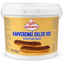 Ovalette Kahverengi Ekler Sosu 6 kg