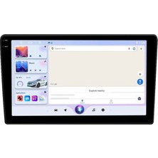 Newfron NF-Z10B 10 Inch Multimedya 6+128GB 8 Çekirdek 360 Kamera Uygun