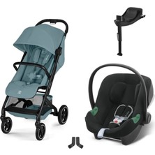 Cybex Beezy Travel Sistem | Stormy Blue & Aton B2 Bazalı Volcano Black