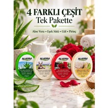 BY HERBA 4'LÜ NATUREL DOĞAL SÜNGERLİ SABUN PEELİNG ETKİLİ DUJ KEYFİ NEMLENDİRİCİ ARINDIRMA TEMİZLEME PRÜZSÜZLEŞTİRME VÜCUT BANYO SABUNU 130 GR
