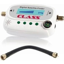 Class Dijital Uydu Bulucu ACR-120 LCD Ekran Pusulalı Sinyal Ölçme Cihazı