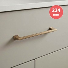 Eym Doğanlar Techno 224 mm Mobilya Kulp Olifka Antik Sarı