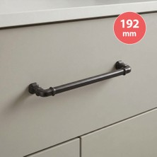 Eym Doğanlar Gusto 192 mm Mobilya Kulp Mat Siyah