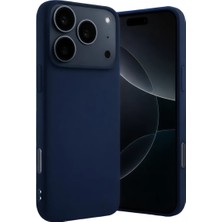 Homestead Apple iPhone 17 Pro Max Nano Içi Kadife Silikon - Lacivert