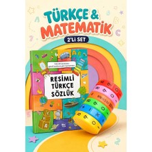 Bilgi Park Resimli Türkçe Sözlük Görsel Anlatımlı ve Örnek Cümleli - Mıknatıslı Matematik Oyunu Hediyeli