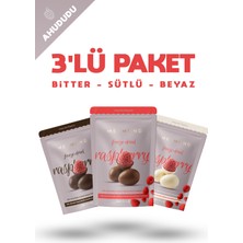 Melmond Freeze Dried Ahududu Draje (Sütlü, Bitter, Beyaz) 3'lü Paket