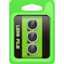 Fantastik Store Samsung Galaxy S25 Fe Raze Metal Kamera Lens - Gümüş