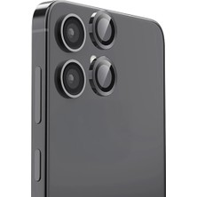 Fantastik Store Samsung Galaxy A06 Raze Metal Kamera Lens - Siyah