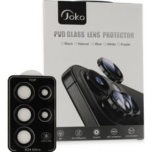 Fantastik Store Joko Samsung Galaxy S23 Ultra Pvd Metal Kamera Lens - Siyah
