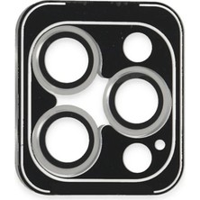 Fantastik Store Joko Apple iPhone 16 Pro Max Pvd Metal Kamera Lens - Gümüş