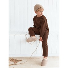 Öz Pamuk Çocuk Desenli Pijama Takımı – Uzun Kollu Yumuşak Rahat Alt-Üst Pijama Takımı