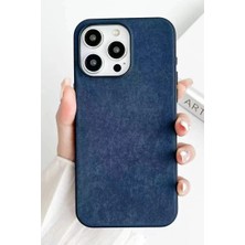 Fantastik Store Apple iPhone 15 Pro Kılıf Karen Magsafe Kapak - Lacivert