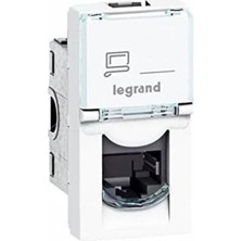 Legrand Lcs² Sıstem Armada RJ45 CAT5E Prız - Utp - 1modül - Beyaz 076551
