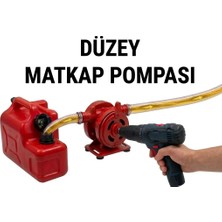 Düzey Matkap Pompası Preimum ( Alüminyum Gövde-Mazot Aktarma )