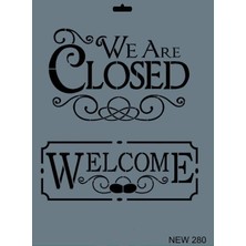 Ceylan Adam Mey Ithalat® Rich New Seri N-280 Stencil 35X25 cm