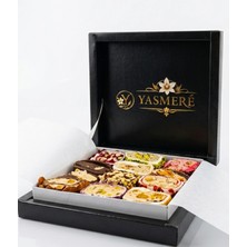 Yasmere Yasmeré Prestige Signature 500 g Lüks Karışık Sarma Lokum Kutusu | Hediyelik Taze Lokum Seçkisi