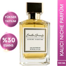 Emilla Grandy Pudra 100 ml Kadın EDP | Bargello Kadın Parfüm Sevenlere | Temizlik & Bebeksi Pudra Kokusu | İris Çiçeği & Beyaz Misk | Ultra İpeksi & Kalıcı Kadın Parfümü | Floral Musky İmza Koku