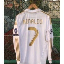 Bps Real Madridd 2011/12 Sezonu Cristiano Ronaldo Nostalji Forması (White)