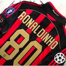 Bps A.c Milan 2006/07 Ronaldinho Özel Nostalji Forması (Red)