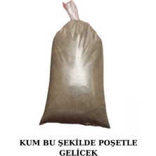 St. Morritz Gri Deniz Kumu 4 Kg, Oyun ve Plaj Alanları Için Uygun, Temiz ve Yumuşak Kumsal Malzemesi