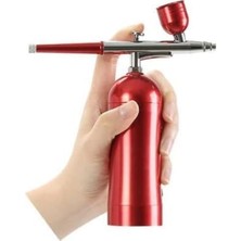 Rox 0068 Entegre Kompresörlü Akülü Airbrush Mini Boya Tabancası