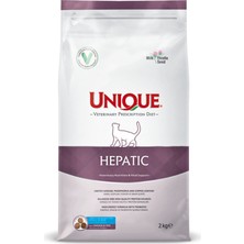 Unique Hepatic Tavuklu ve Pirinçli Yetişkin Kedi Maması 2 kg