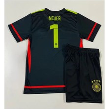 Bps Almanya Euro 2024 Manuel Neuer Kaleci Çocuk Forması 2'li Set