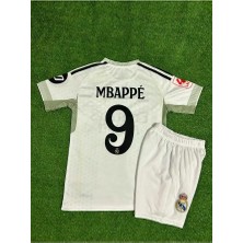 Bps Real Madridd 2025-26 Yeni Sezon Kylian Mbappe Iç Saha Çocuk Forması