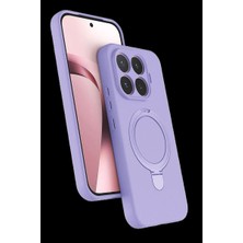 MiraLive Newface Xiaomi Mi 17T Regal Magsafe Standlı Kapak - Lila