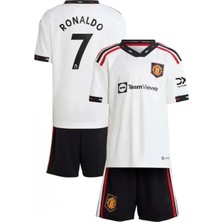 Bps Manchester/united 2022/23 Cristiano Ronaldo Beyaz Çocuk Forması