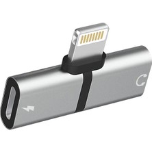 Akıllı Bayi Umut Collection PM-18316 iPhone Lightning Şarj Kulaklık Çevirici Adaptör Jack