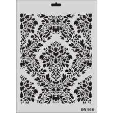Ceylan Adam Mey Ithalat® Rich Dantel Seri DN-910 Stencil 35X25 cm
