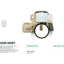 Genon M087 Alt. Konjektor 12V Mitsubishi L300 - L200 (L. S) VR-H2009-203-A866X54672-A2TN3381