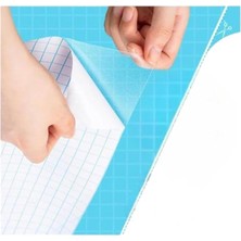 Artlantis Yapışkanlı Şeffaf Asetat 1 Adet 45CM x 10 Metre Djfix Kendinden Yapışkanlı Şeffaf