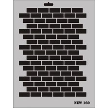 Ceylan Adam Mey Ithalat® Rich New Seri N-160 Stencil 35X25 cm