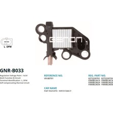 Genon B033 Alt. Konjektor 12V Audi / Seat / Skoda / Volkswagen Caddy - Golf - Passat - Crafter / Fiat Ducato / Iveco Daily / P VR-B0701