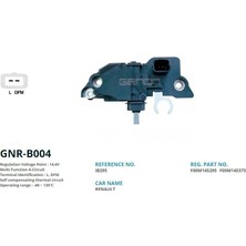 Genon B004 Alt. Konjektor 12V Renault Clio - Megane - Master / Dacia Logan Benzinli 150 Amp (L. Dfm) VR-B242-VR-B295-IB295-IB276
