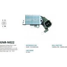 Genon N022 Alt. Konjektor 12V Honda Acura - Civic 63.5mm (L. I. S. Fr) VR-H2005-64A-IN455-IN369