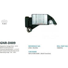 Genon D009 Alt. Konjektor 12V Jeep Cherokee / Daewoo Nexia - Lanos - Espero / Kıa Sephia (L. S. Ig. P) VR-D702H-VR-D703H-D702-D703-D719