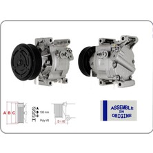 Gua 51318 Klima Kompresörü (Sifir Ürün) Fiat 500 07> Albea 03>09 Doblo 05>10 Palio 03>12 Panda 06>13 Lancia Yp Silon 03>12 Ford Ka 08>16 1.3 D Multijet 51746931-71785265-71722315-5A79753