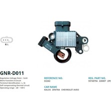 Genon D011 Alt. Konjektor 12V Chevrolet Kalos - Aveo 85 Amp Alt. (L. Ig) VR-D716-D2262-93740756