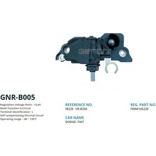 Genon B005 Alt. Konjektor 12V Fiat Palio - Siena - Brava - Bravo - Marea 14MM (L) VR-B256-IB214-IB220-F00M145220