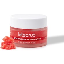 'scrub Nemlendirici Dudak Peelingi Sweet Kisses Lip Scrub Karpuz Aromalı Şeker Partiküllü Shea Y