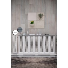 Dekoratif Radyatör Kapağı Petek Dolabı Iç Ölçü 136 cm Dış Ölçü 140 cm
