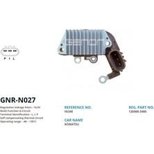 Genon N027 Alt. Konjektor 12V Case Excavator / John Deere / Yanmar / New Holland / Volvo Mini Excavator (L. I. P) IN348