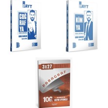2027 Benim Hocam Ayt Coğrafya + Kimya Soru + Anla Kazan Paragraf Deneme 3'lü Set