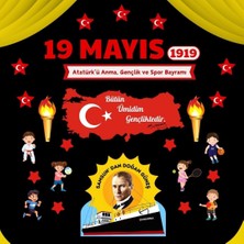 19 Mayıs Atatürk Ü Anma Gençlik ve Spor Bayramı Okul Panosu