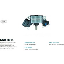 Genon H014 Alt. Konjektor 12V Nissan Maxima 3.0 (95-97 Model) - Infiniti I30 3.0 (L. S) VR-H2000-46-IH774