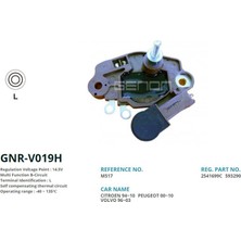 Genon V019H Alt. Konjektor 12V Renault Laguna / Megane / Espace / Safrane / Master Kisa Civatali (L) VR-PR002H-M517-M517SC-M517SC2